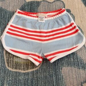 Tbbc 12-18 m Blue and Red Striped Shorts